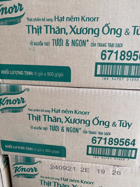 Knorr 900gr hàng mới về giá siêu tốt