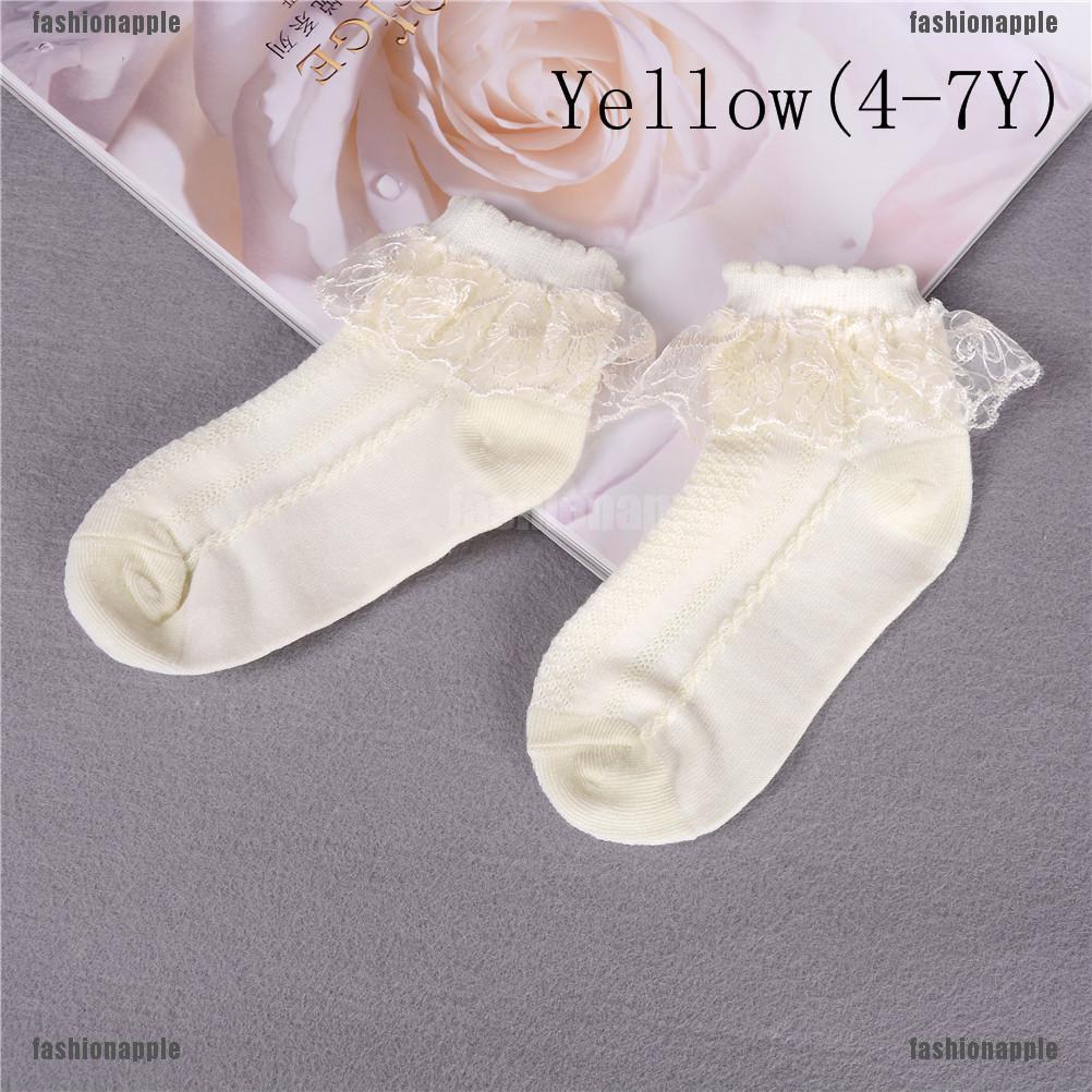 ❀❀ Vớ Cotton Ren Hoa NgắN Cho Bé GáI