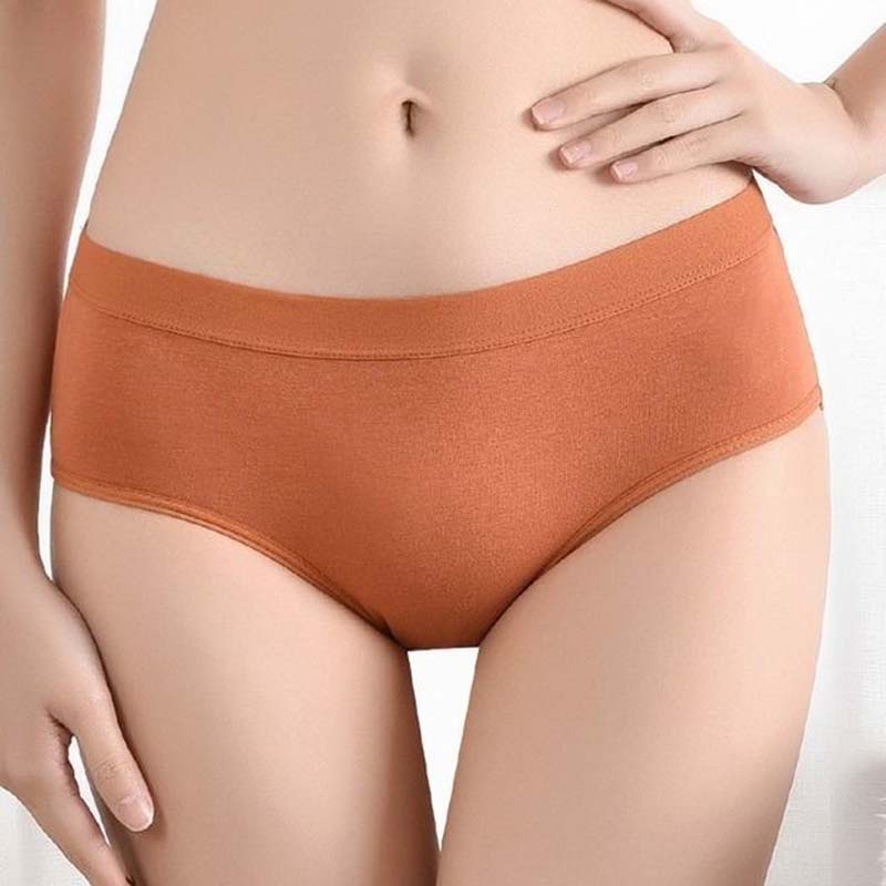 Quần Lót Lưng Vừa Mềm Mại Thoáng Khí Và Thoải Mái Cho Nữ Cỡ M-XXL