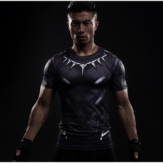 Áo phông in 3d Mavel hero- Bucky- Black panther- Captain - Thanos- Falcon