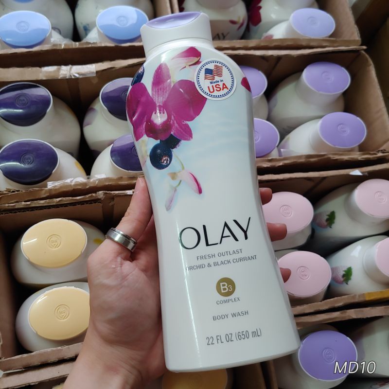 Sữa tắm chống lão hoá, tẩy tế bào chết, làm mịn da Olay USA