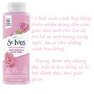 Sữa tắm ST. Ives 650ml [NHẬP KHẨU CHÍNH HÃNG]