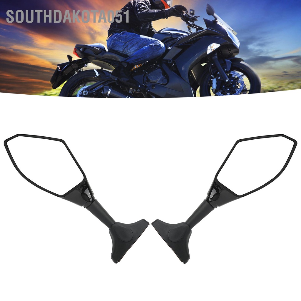 [Hàng Sẵn] Gương chiếu hậu xe máy với đèn xi nhan LED cho Yamaha R3 R15 S1000RR 2015‑2021【Southdakota051】