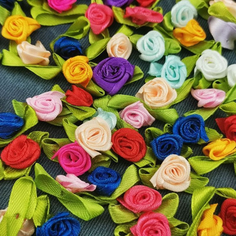 Set 100 Nơ Ruy Băng Nhỏ Dùng Để May Vá