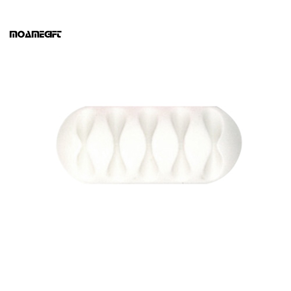 Kẹp giữ cố định dây cáp sạc chia 5 ngăn tiện lợi | BigBuy360 - bigbuy360.vn