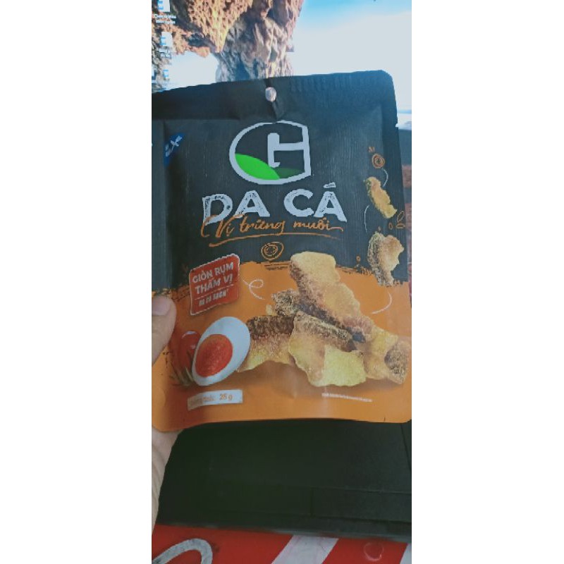 DA CÁ VỊ TRỨNG MUỐI 25G