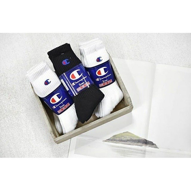 &quot;SALE 40%&quot; Tất/vớ NIKE, CHAMPION thể thao cổ trung, dài đủ loại, (ẢNH THẬT 100%) hàng VNXK xịn