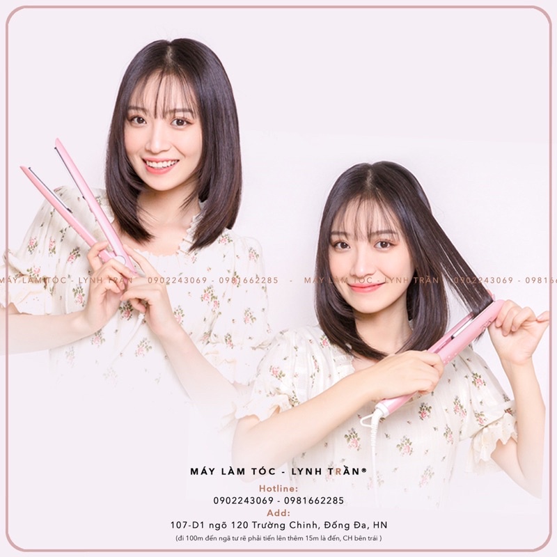 Máy kẹp duỗi uốn bản nhỏ Vivid&Vogue®️