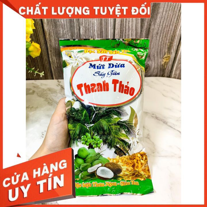 FREESHIP DỪA KHÔ SẤY GIÒN CAO CẤP THANH THẢO 240g DATE MỚI (Hàng luôn có sẵn)