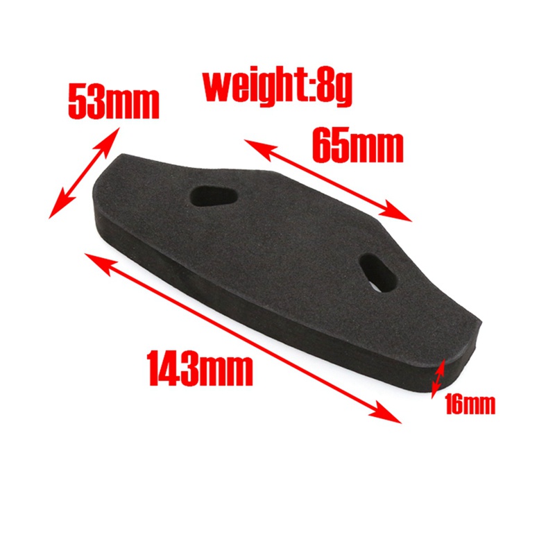 Đệm Xốp Nâng Cấp Cản Trước Cho Xe Điều Khiển Từ Xa TAMIYA TT-01 TT-02 TT01 TT02 1 / 10