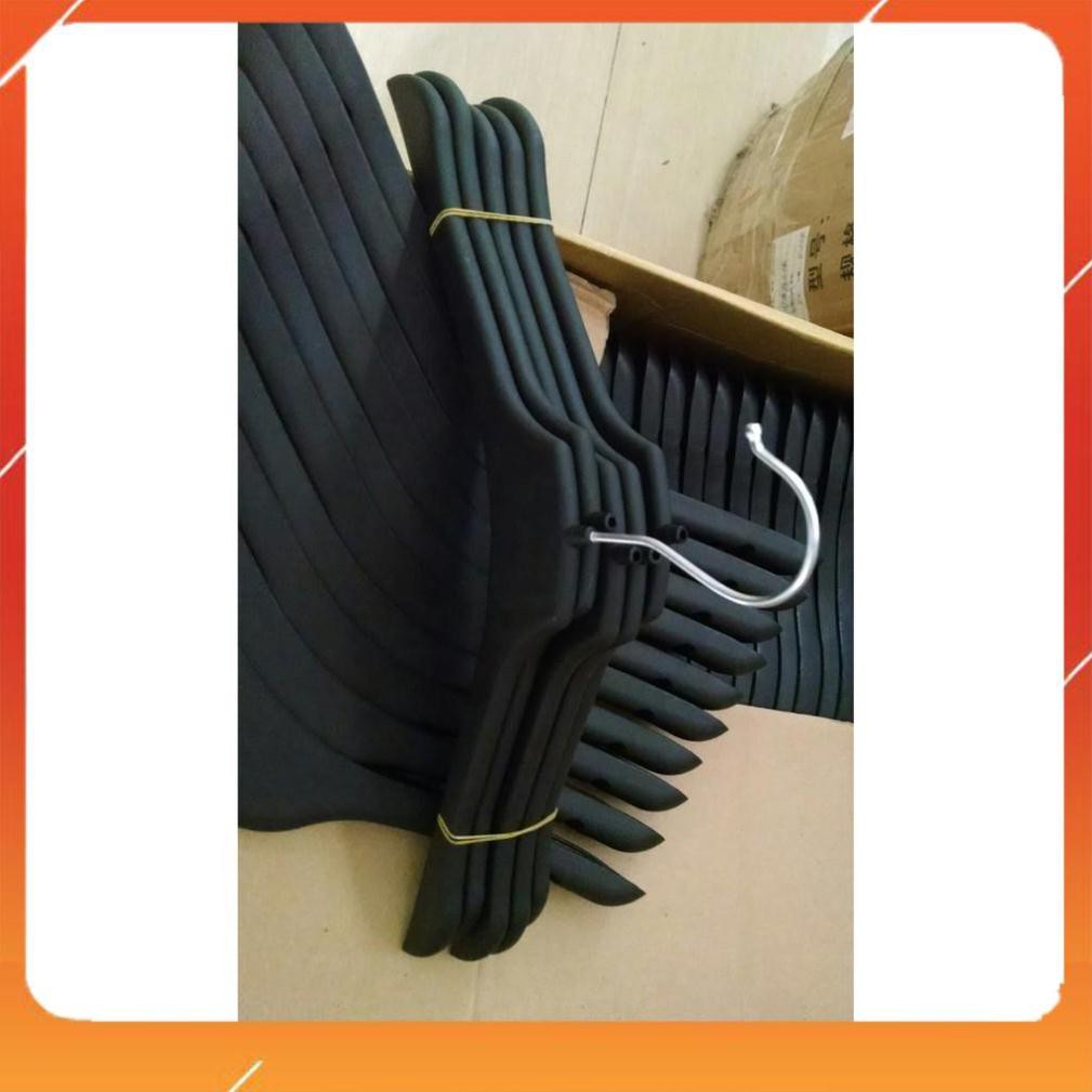 Móc treo quần áo,COMBO 50 MÓC ÁO NHỰA NỮ VAI DẸT- mắc kẹp cho shop thời trang