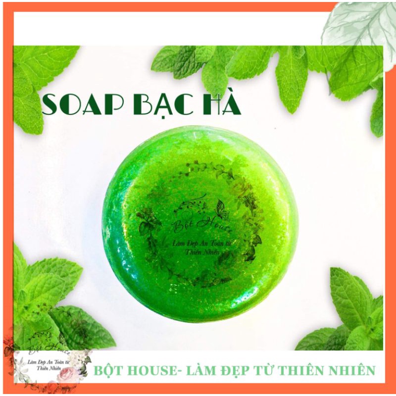 XÀ BÔNG BẠC HÀ HANDMADE NHÀ BỘT