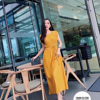 Combo 6 đầm dập ly có tay và 2 giây