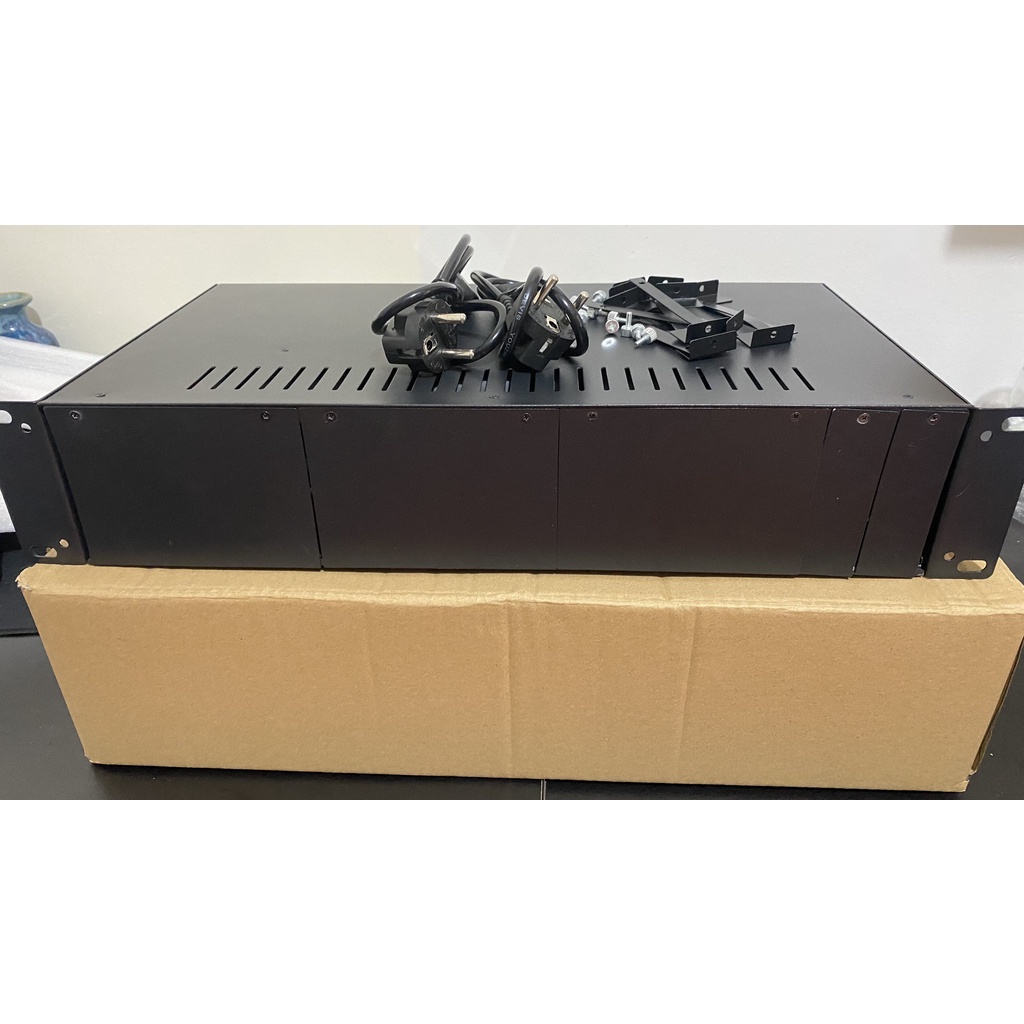 Nguồn tổng tập trung Converter quang 14 khe cắm - Khung nguồn tập trung