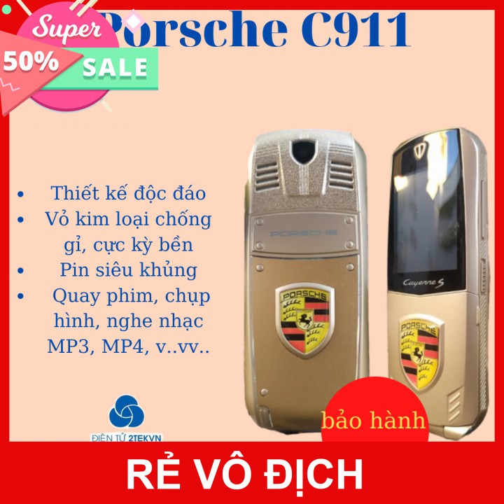 Điện Thoại Porsche C911 Bật Nắp Giá Siêu Rẻ