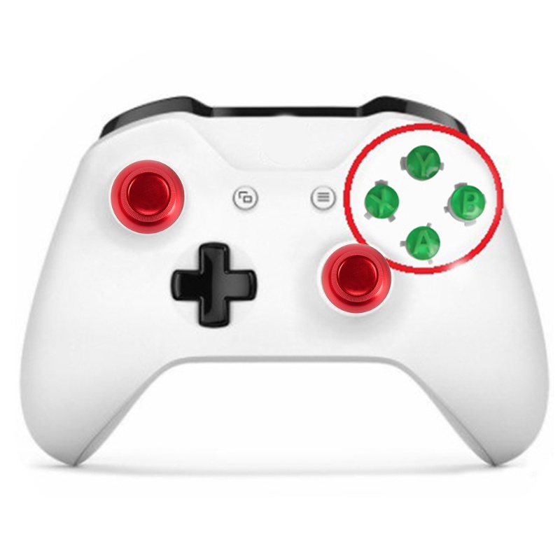 Vỏ Bọc Nút Điều Khiển Bằng Kim Loại Cho Tay Cầm Chơi Game Xbox 360