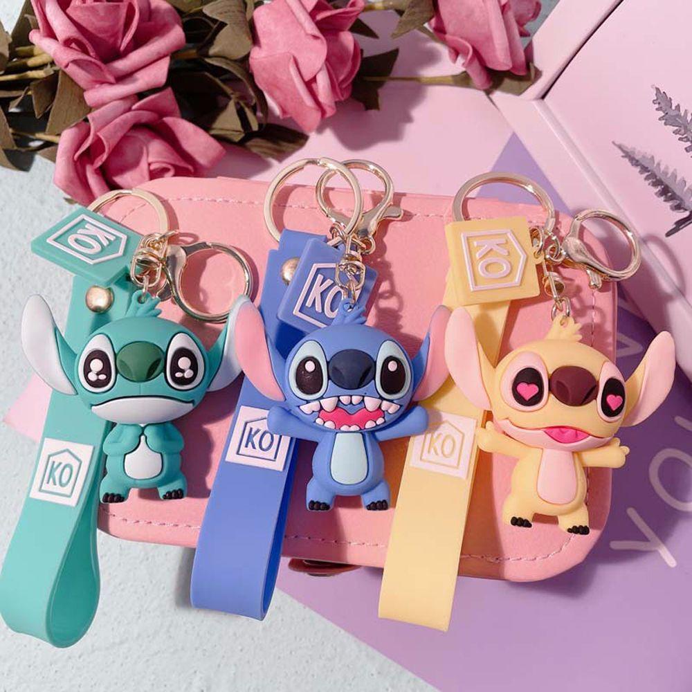 Móc Khóa Hình Nhân Vật Hoạt Hình Stitch Đáng Yêu