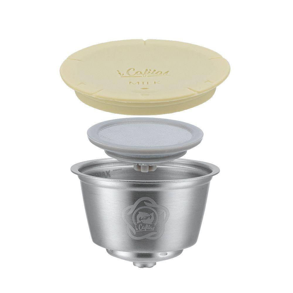 Cốc Lọc Sữa 24 Ngăn Bằng Thép Không Gỉ Tiện Dụng Cho Dolce Gusto