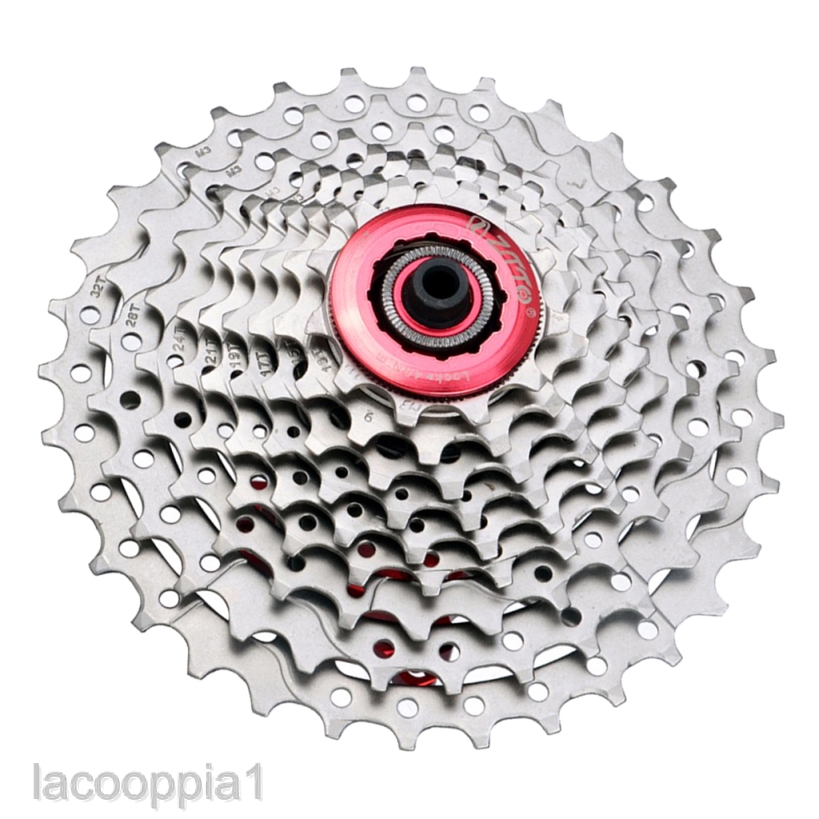 [LACOOPPIA1] 8/9 Speed 11-25T/ 11-32T MTB Road Bike Cassette Bicycle Freewheel Component