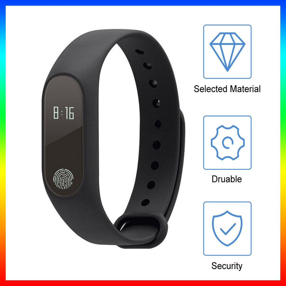 Đồng Hồ Đeo Tay Thông Minh Oled 0.42 Inch Theo Dõi Sức Khỏe Kèm Phụ Kiện Chất Lượng Cao