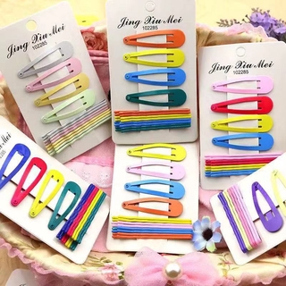 Kẹp tóc màu sắc ngọt ngào phong cách Hàn Quốc trẻ trung thời trang cho nữ