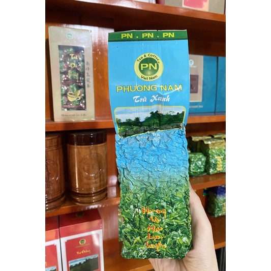Trà xanh Phương Nam- Gói ép chân không 200g [HSD 03/2025]