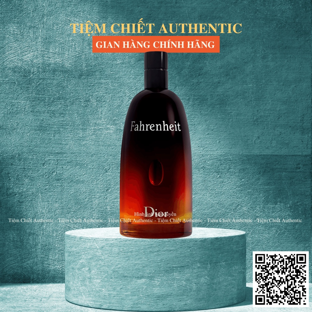 10ml - Dior Fahrenheit  EDT - Dior - Nước Hoa Nam Chính Hãng