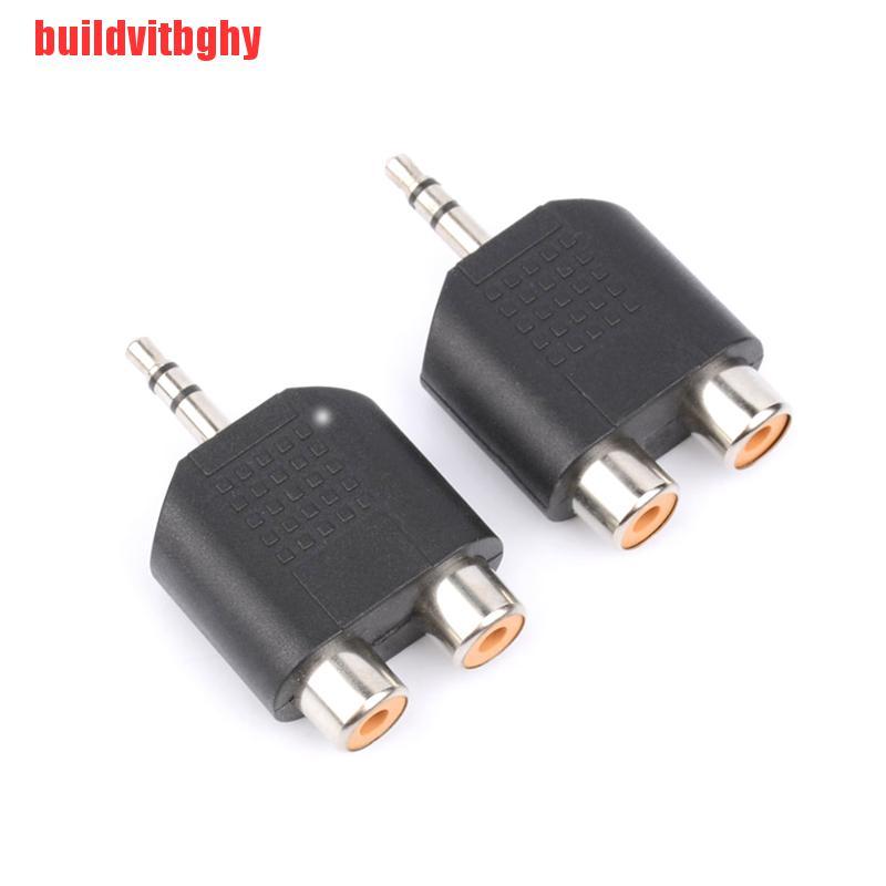 (Mua-Code) Cáp Chuyển Đổi Rca 3.5mm Sang 2rca