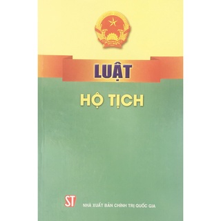 Sách - Luật hộ tịch