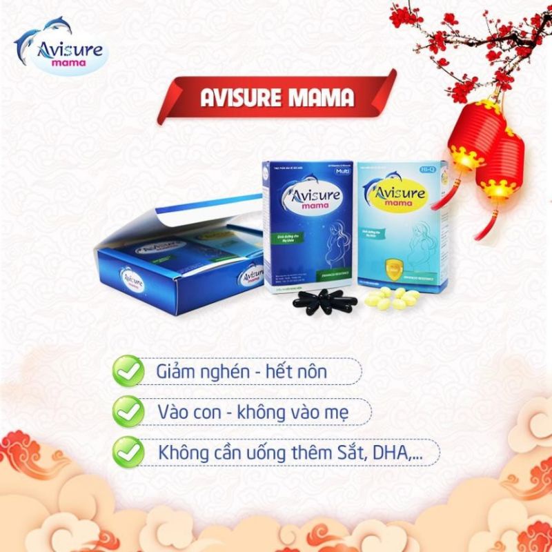 Combo Avisure Hical + Avisure mama bổ sung Canxi, DHA - EPA và khoáng chất cho mẹ bầu và sau sinh