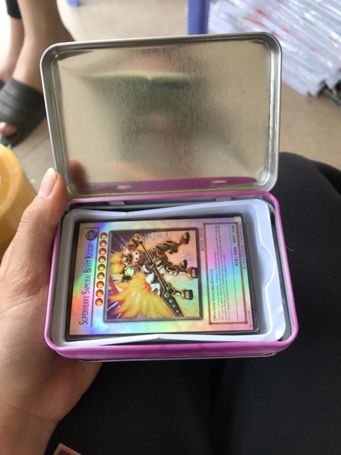 Thẻ bài magic YuGi Oh! Hộp sắt (40 thẻ bài) nhiều mẫu