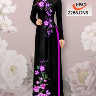 Vải áo dài in 3D (bộ: lụa nhật, tằm ý)