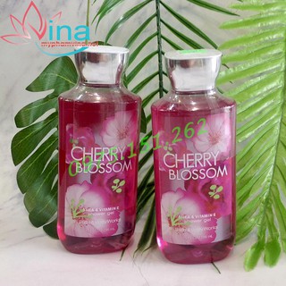 Gel Tắm Bath & Body Works Cherry Blossom 295ml