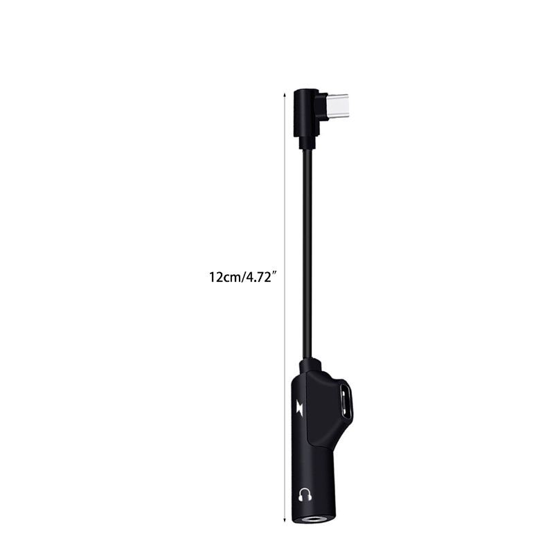 Cáp Chuyển Đổi Âm Thanh Tai Nghe 2 Trong 1 Usb Type C Sang 3.5mm Cho Samsung Note9 Xiaomi Htc Huawei