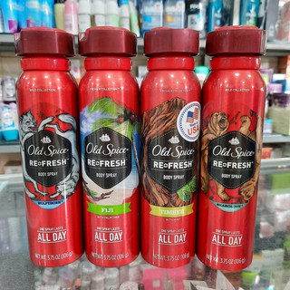 [Đủ mùi] Xịt khử mùi toàn thân Old spice 106g