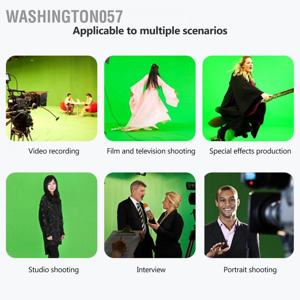 Có thể bán buôn Màn hình nền 2 trong 1 màu xanh lam có thể thu gọn phông nền Chromakey di động để chụp ảnh phát trực tiếp Washington057 Hàng giao ngay