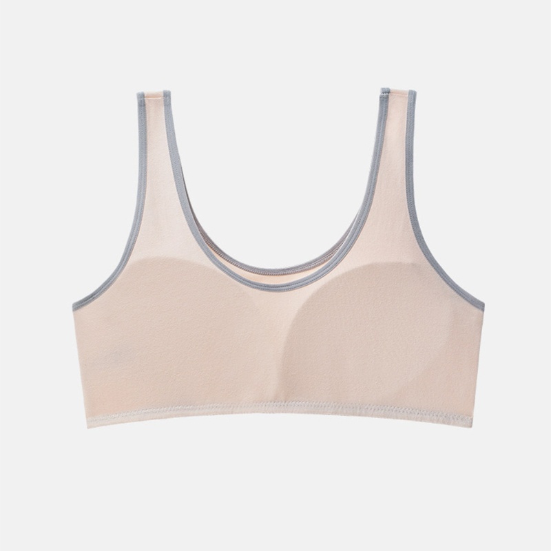 Áo lót vải cotton Thoáng Khí Không Gọng Có Mút Đệm Dành Cho Nữ