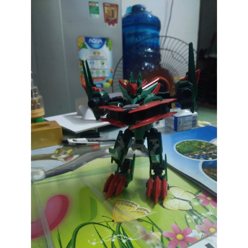 Mô hình LBX ss3 Dot Blastrizer, Trivhine, và Riding armor