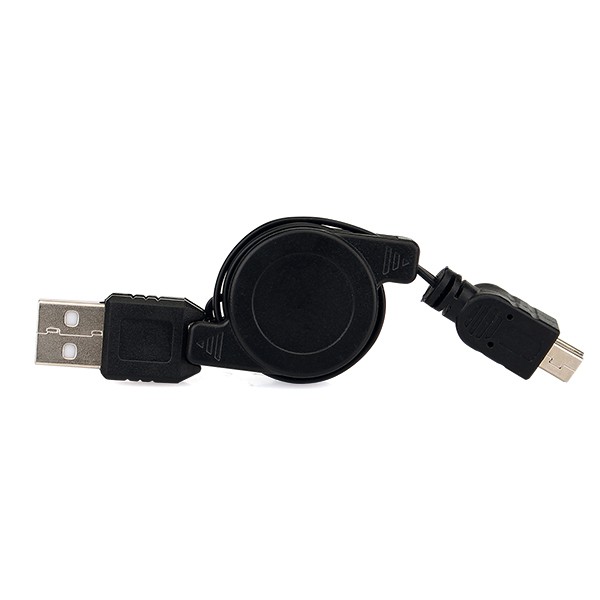 Cáp sạc USB mini RETEKESS chuyên nghiệp có thể điều chỉnh độ dài đến 0.7m