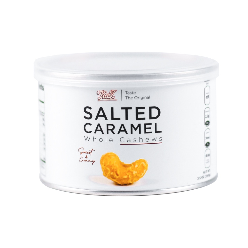 Hạt Điều Caramel Muối Kaz - Salted Caramel Cashews