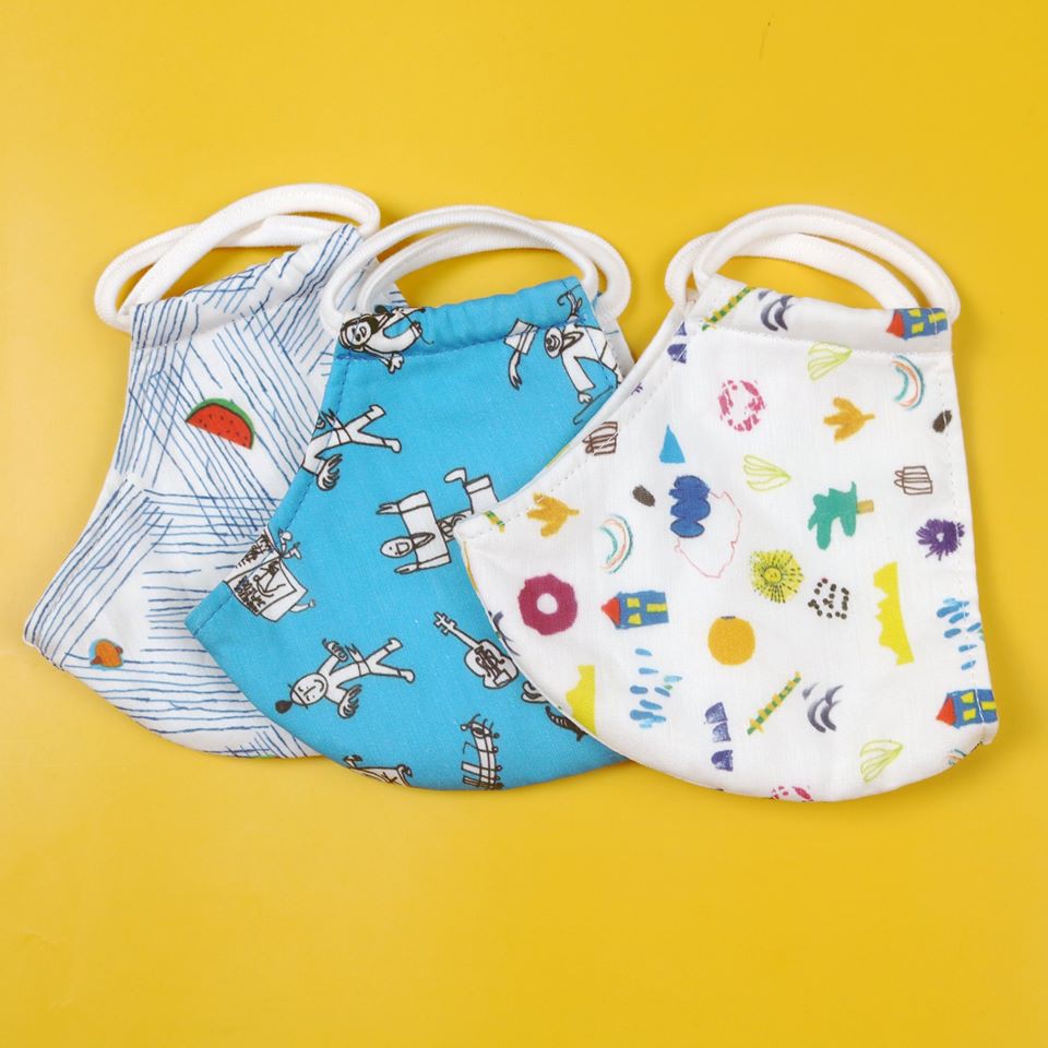 [Mã FAMAYFA2 giảm 10K đơn 50K] Khẩu Trang Vải Kháng Khuẩn - Xanh Mask (Tòhe) - Trẻ em/Người lớn | BigBuy360 - bigbuy360.vn