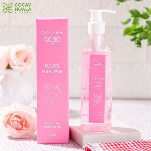 Sữa tắm cánh hoa hồng  GoBo cỏ cây hoa lá | BigBuy360 - bigbuy360.vn