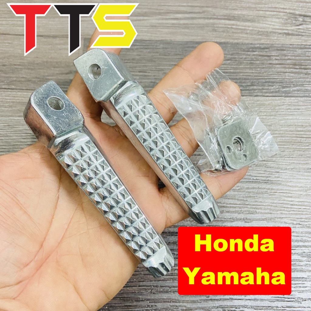 Gác chân nhôm đúc nguyên khối lắp gác chân sau các dòng xe HONDA, YAMAHA, SUZUKI