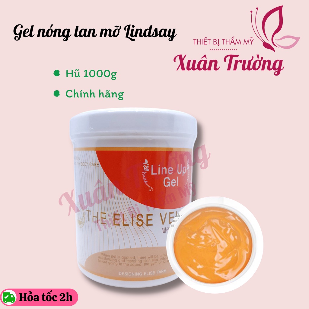 [Chính Hãng] Gel nóng tan mỡ Lindsay (Hũ 1000g)