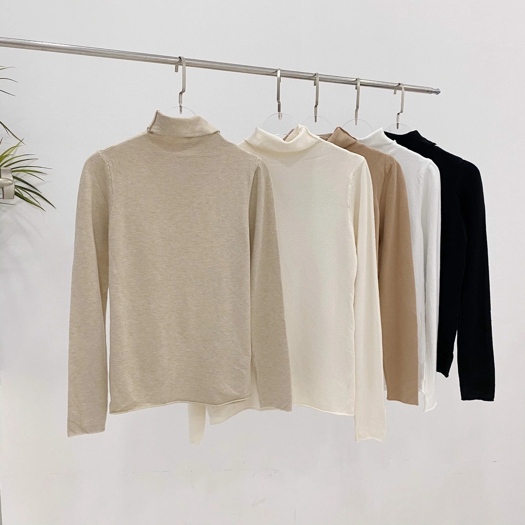 Áo Len Cổ Lọ Dài Tay Basic - Katus Shop 0204621