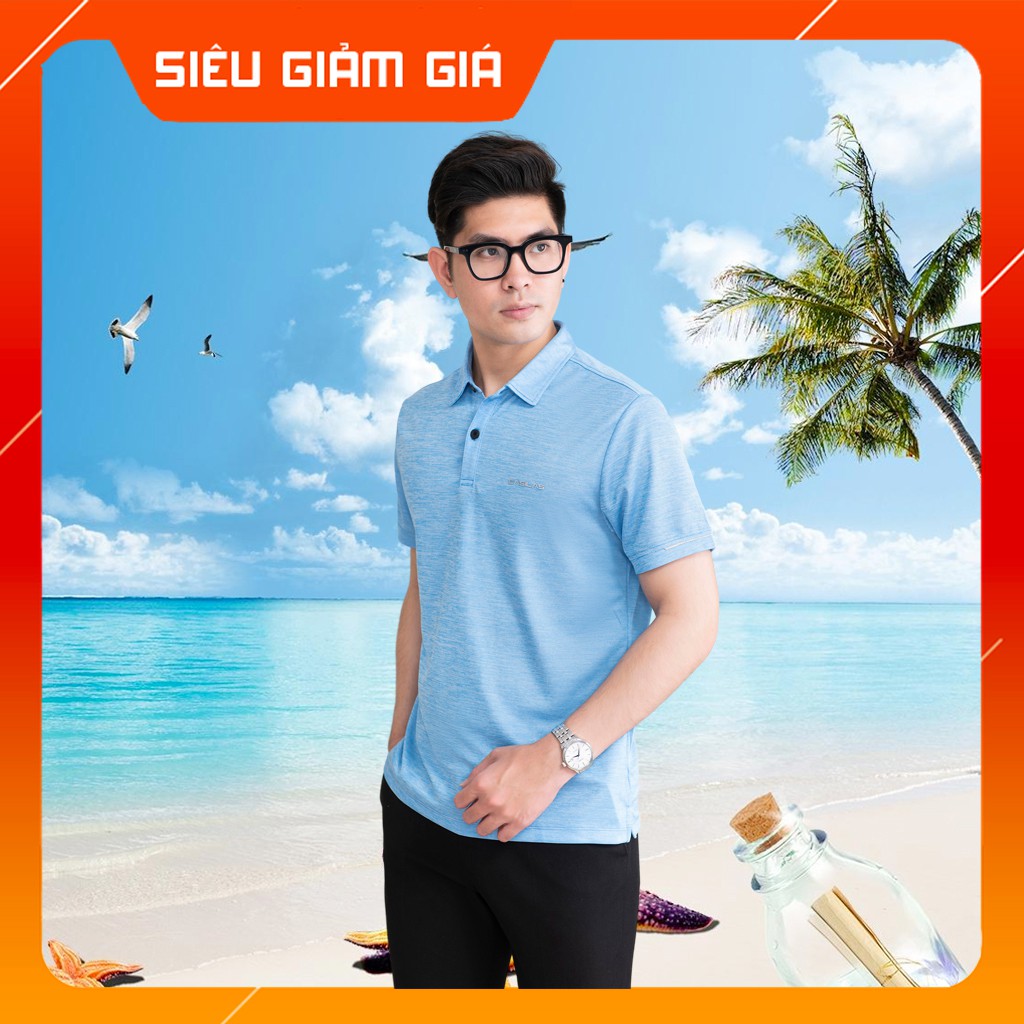 Áo thun nam tay ngắn, áo phông nam có cổ, vải mềm mịn, form regular fit P2008 Chính Hãng