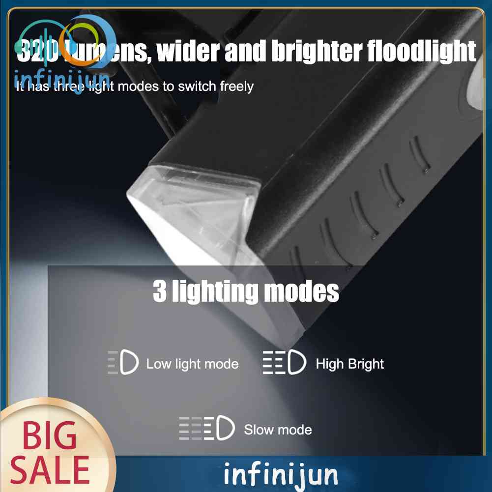 Bộ Đèn Pha Trước Và Sau Sạc USB Cho Xe Đạp INFINIJUN MTB