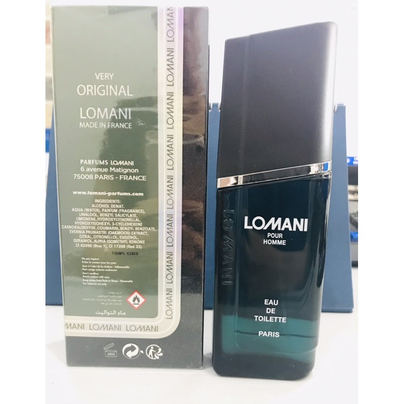 Nước hoa nam LOMANI POUR HOMME