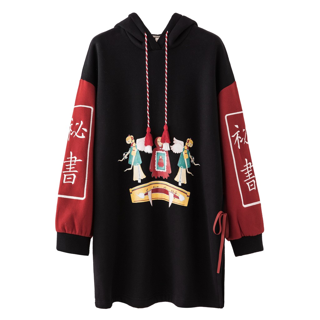 [Order] YAS0322-Áo váy harajuku có mũ trùm đầu | BigBuy360 - bigbuy360.vn