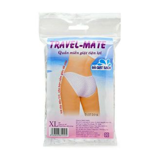 Quần lót giấy travel mate 5 quần/bao (sẵn SLL) sỉ 1 thùng 17k